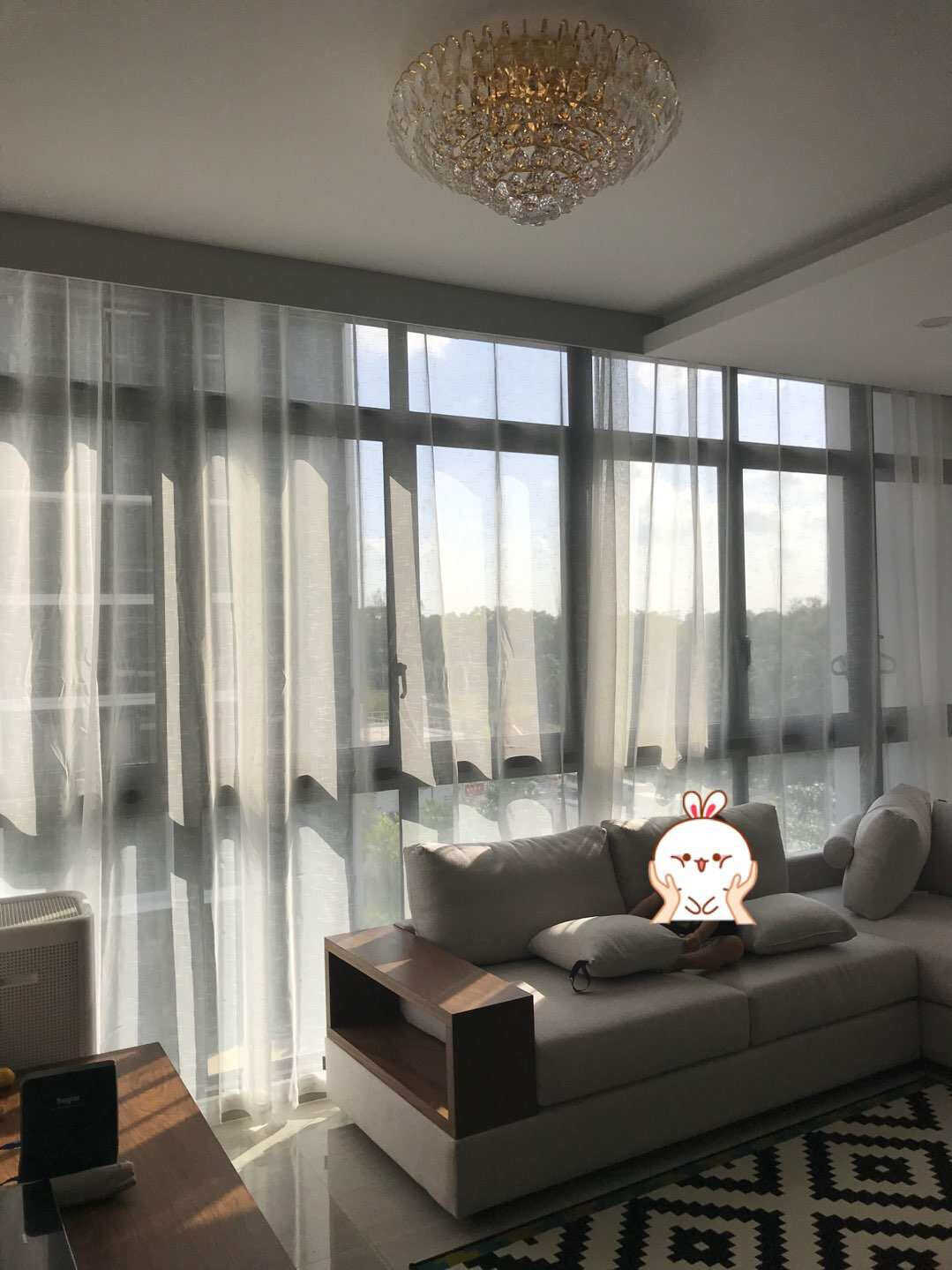 Condo 5Room curtain installation
