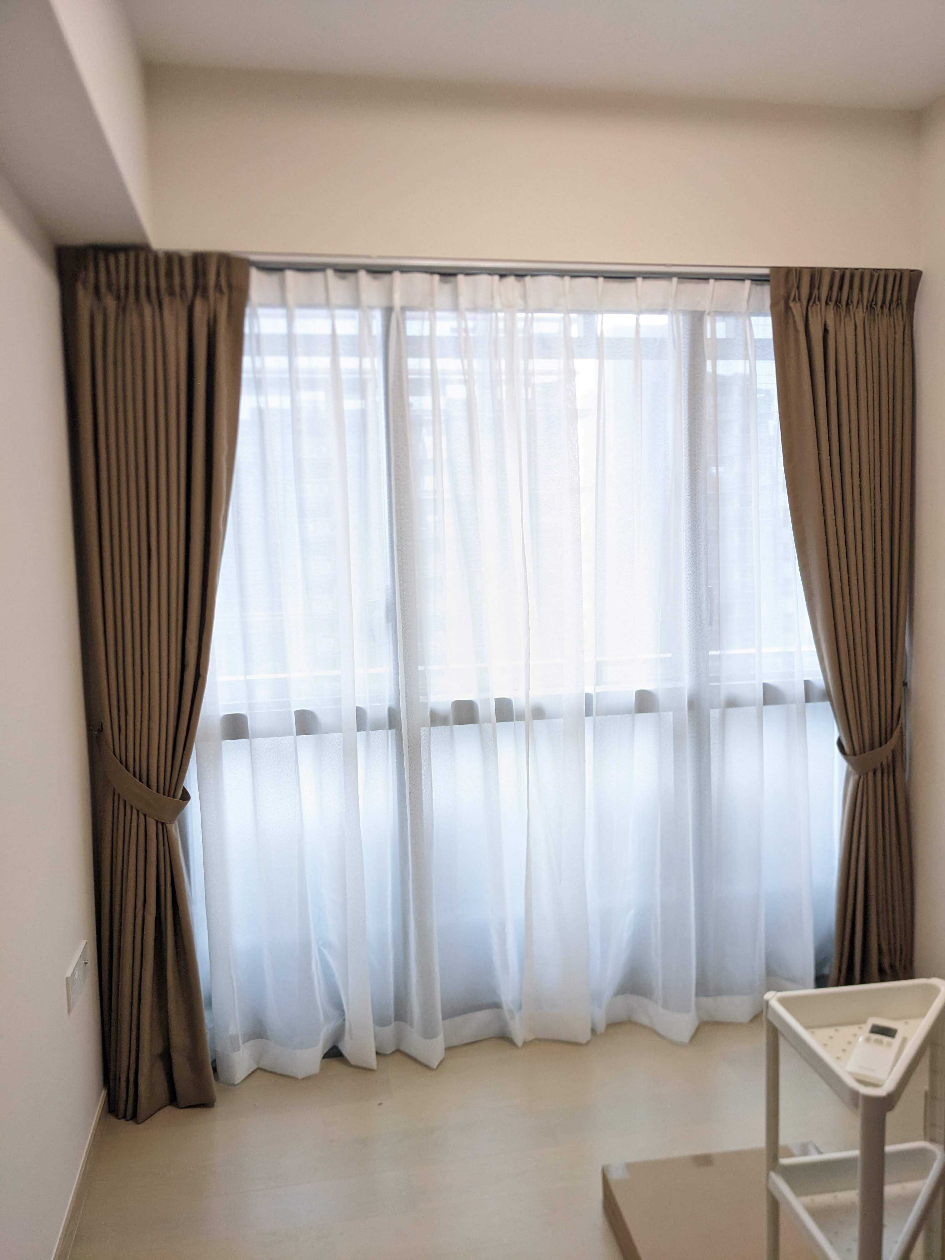 Condo 4Room curtain installation